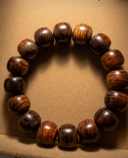 Huanghuali Rosewood Bead Bracelet