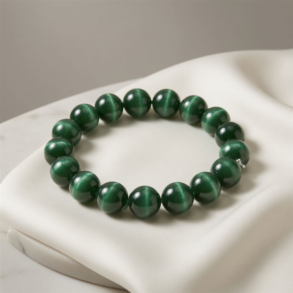 Natural Green Jade Bracelet